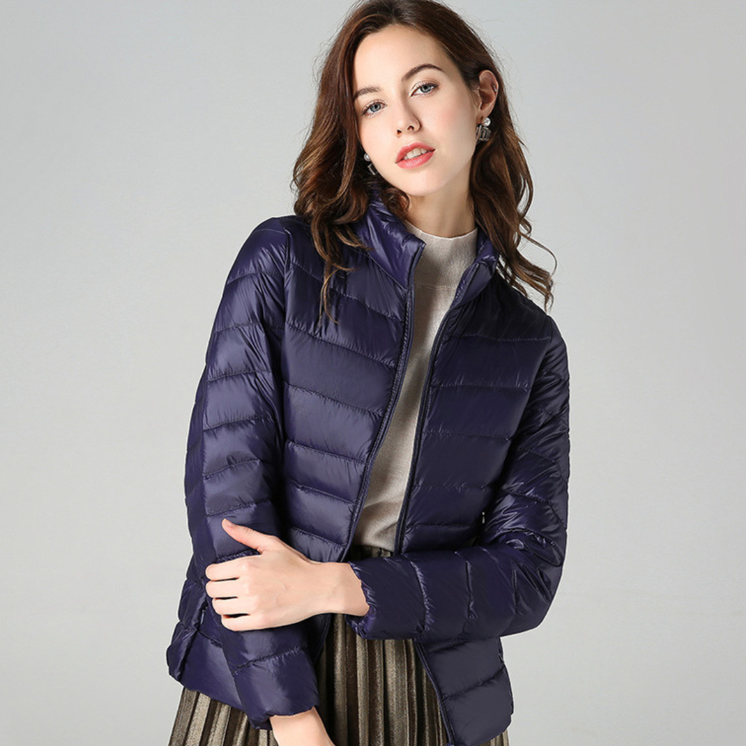Amaris | Featherlight Jacket Insulated with White Duck Down