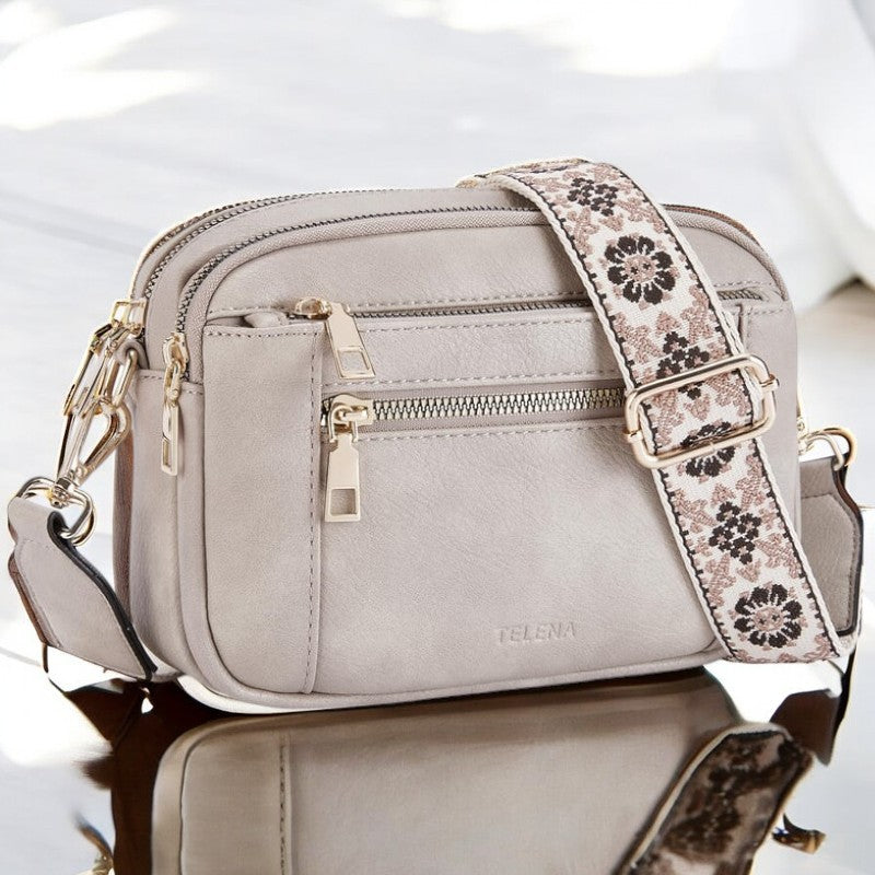Odette | Refined Leather Shoulder Bag