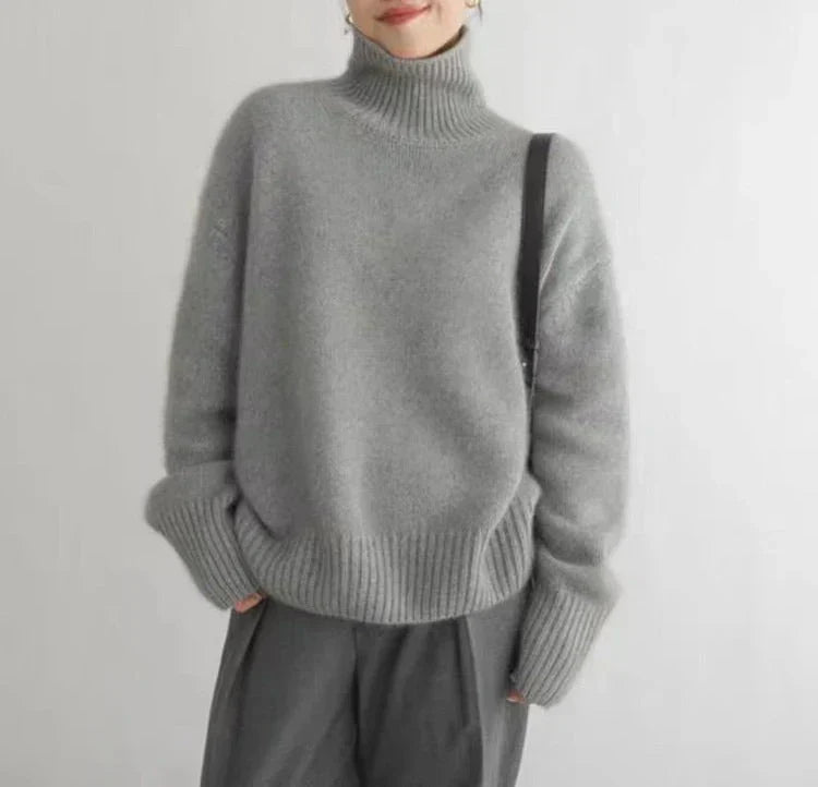 Larine | Comfortable Turtleneck Knitwear