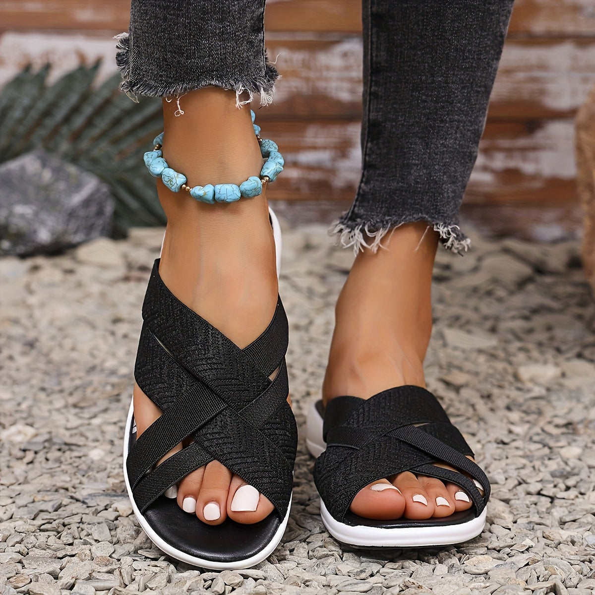 Aloise | Comfort-Focused Cozy Walking Sandals for All-Day Wear