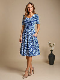 Blue floral