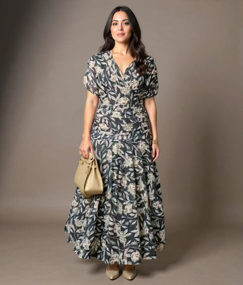 Sabrina | Elegant flare dress