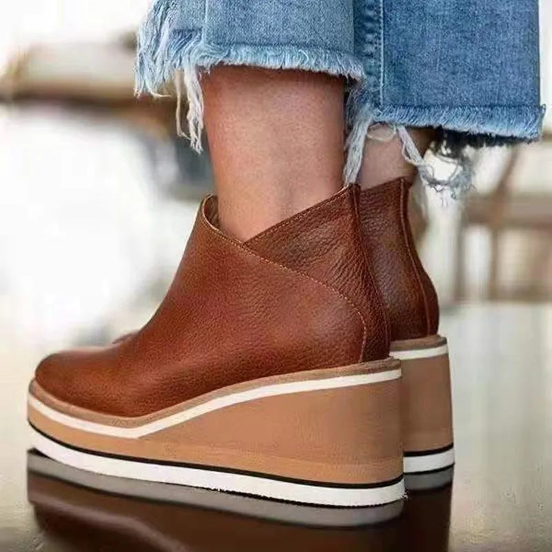 Alexandra | Stylish Waterproof Ankle Boots