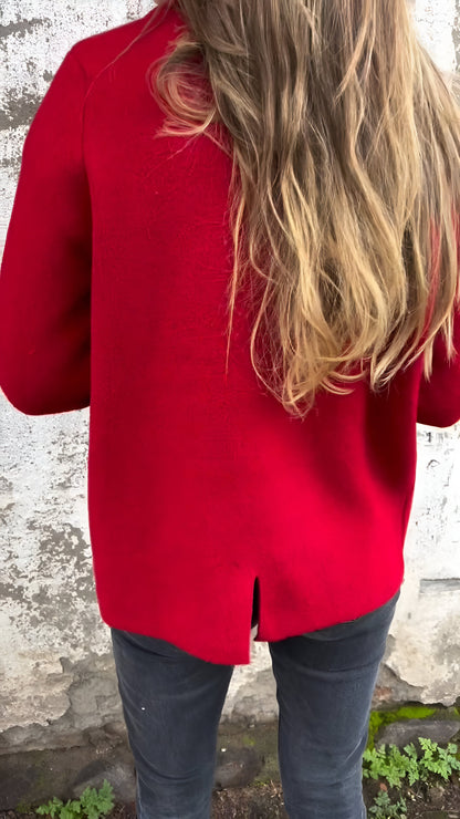 Fulvia | Stylish Zip-Up Lapel Jacket