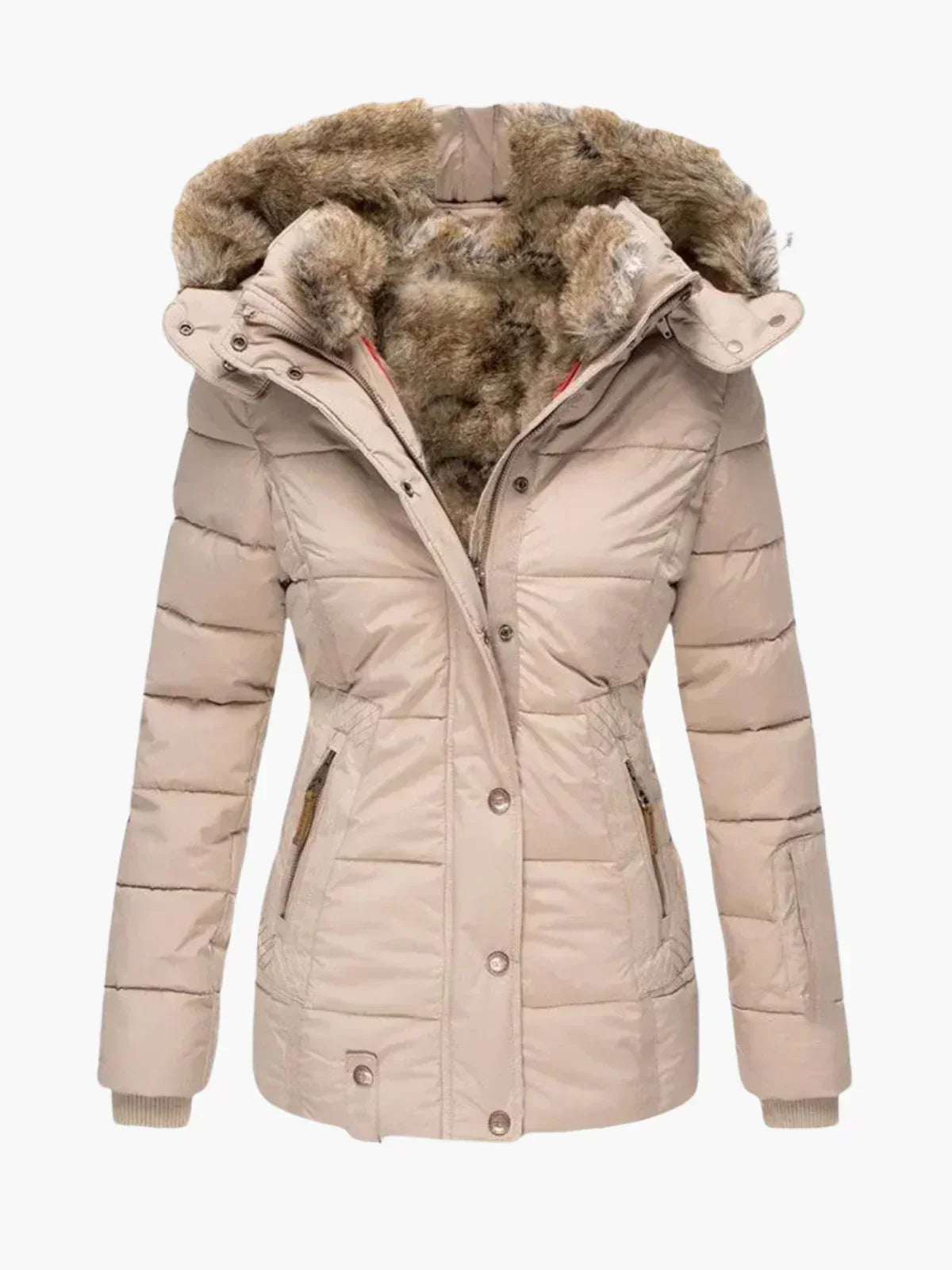 Anna | Plush Fur-Lined Winter Jacket