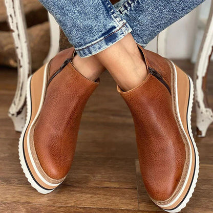 Alexandra | Stylish Waterproof Ankle Boots