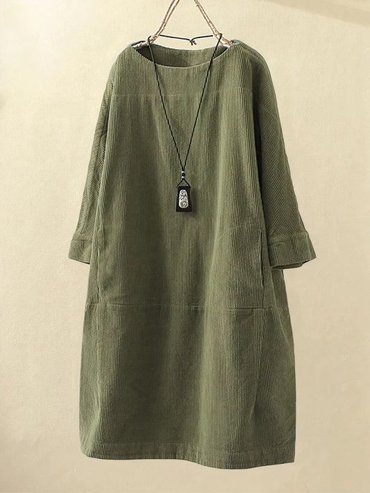 Louison | Corduroy Tunic Blouse
