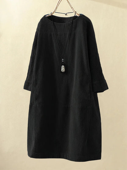 Louison | Corduroy Tunic Blouse
