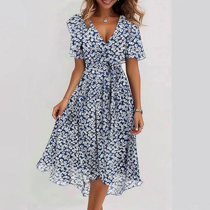 Talia | Elegant colourful dress