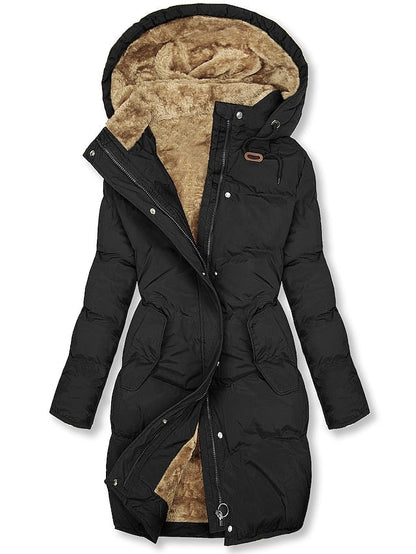 Magrite | Long-Length Hooded Puffer Jacket