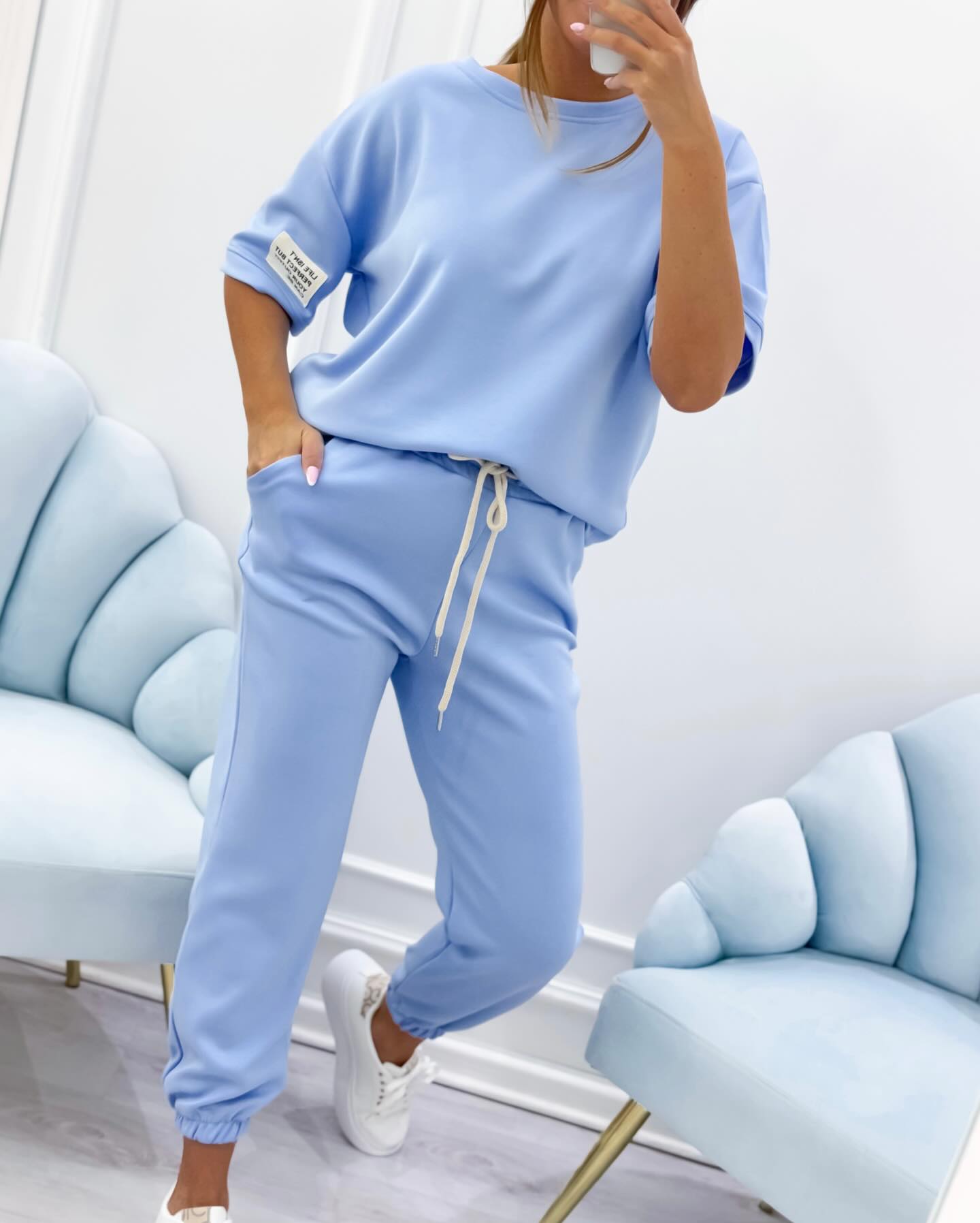 Camilla | Colourful and comfortable two-piece set