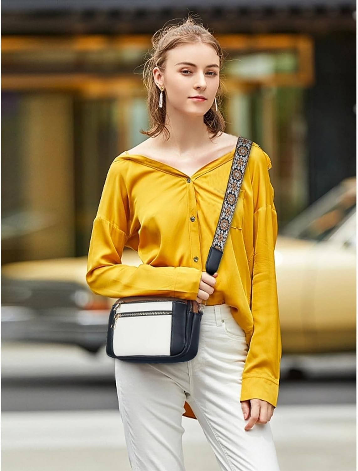 Odette | Refined Leather Shoulder Bag