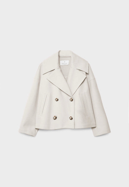 Ashley | Short Double-Breasted Jacket