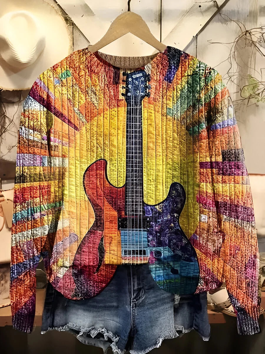 Tanja | Colorful Bohemian-Style Sweater